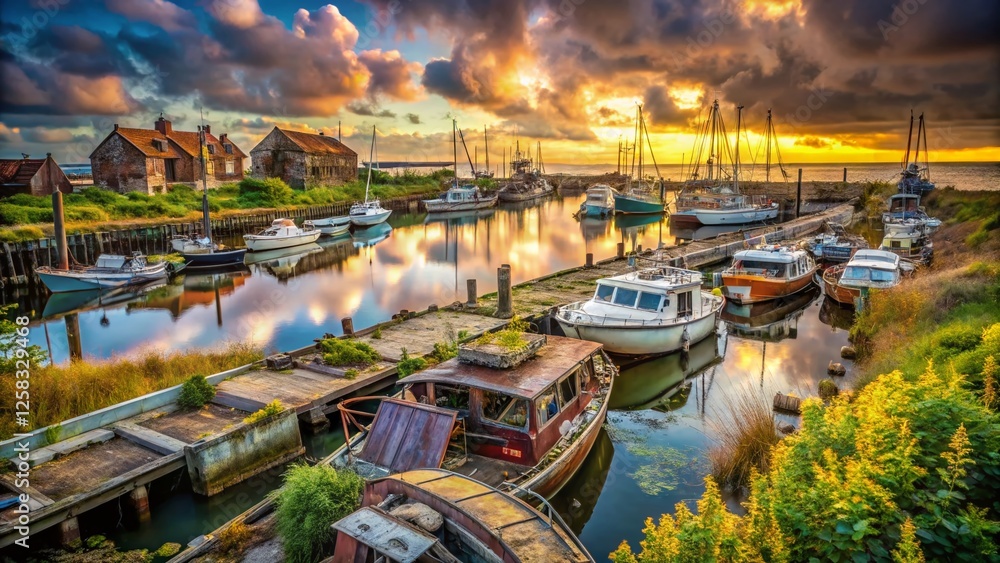 Abandoned Marina Cadzand, Zeeland, Netherlands: Urban Exploration Photography Abandoned Marina Cadzand, Zeeland, Netherlands: Urban Exploration Photography