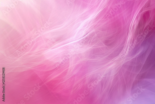 Smooth blurs of pink hues create an ethereal atmosphere with gentle transitions and calming visual texture