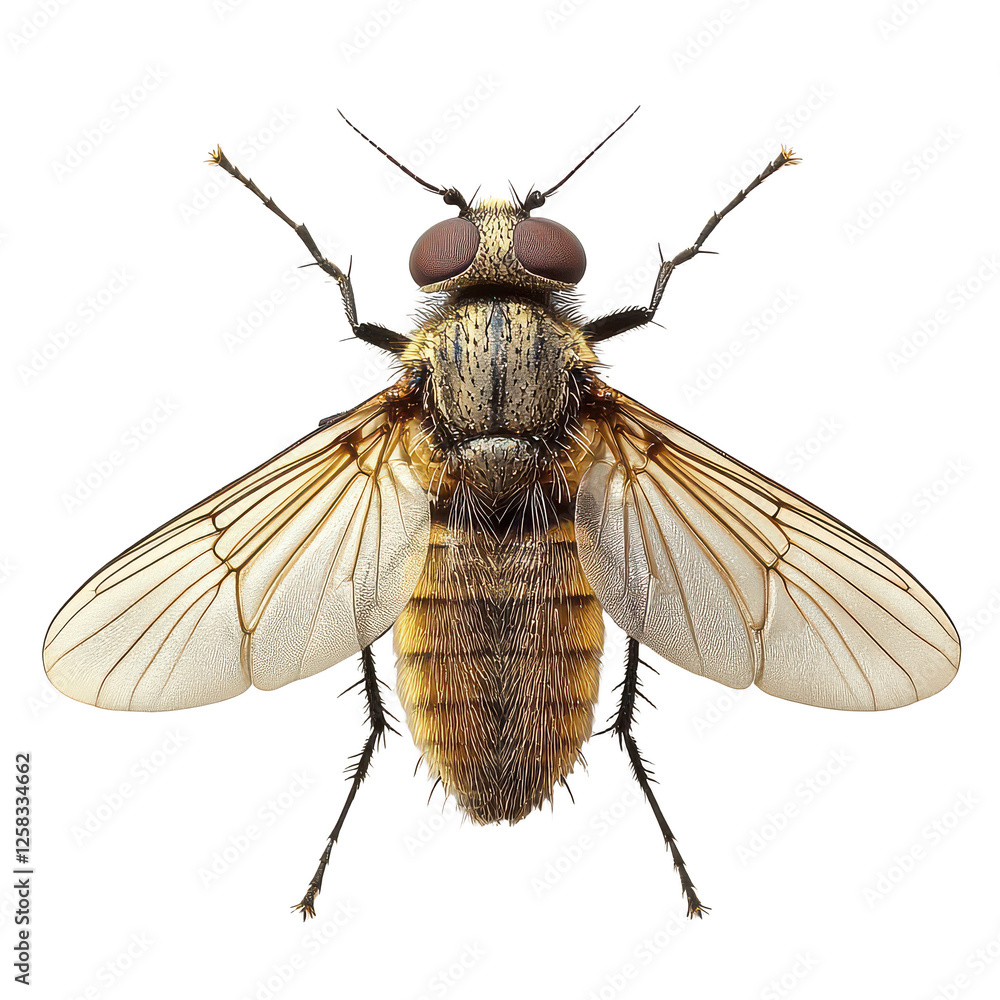 Drain fly isolated on transparent background, PNG Drain fly isolated on transparent background, PNG