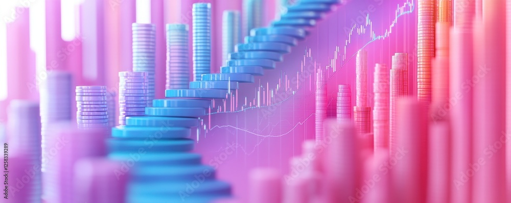 A vibrant, abstract representation of financial growth, featuring colorful graphs and ascending bars, symbolizing progress and success. A vibrant, abstract representation of financial growth, featuring colorful graphs and ascending bars, symbolizing progress and success.