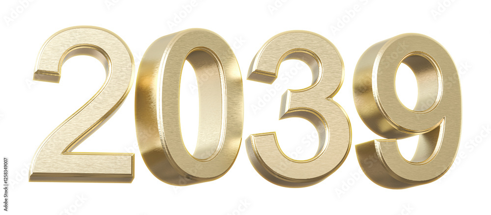 Golden Number 2039 New Year Golden Number 2039 New Year