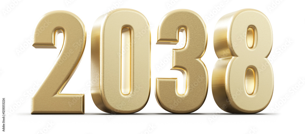 Golden Number 2038 New Year Golden Number 2038 New Year