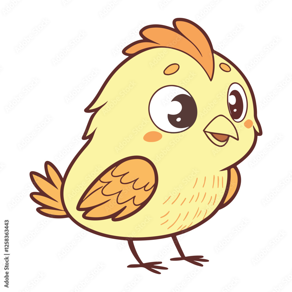 cartoon chicken illustration with transparent background cartoon chicken illustration with transparent background