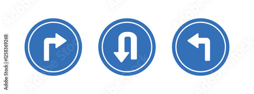right left sign information vector	