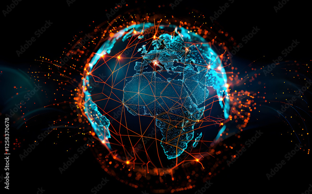 Obraz premium planet earth in space