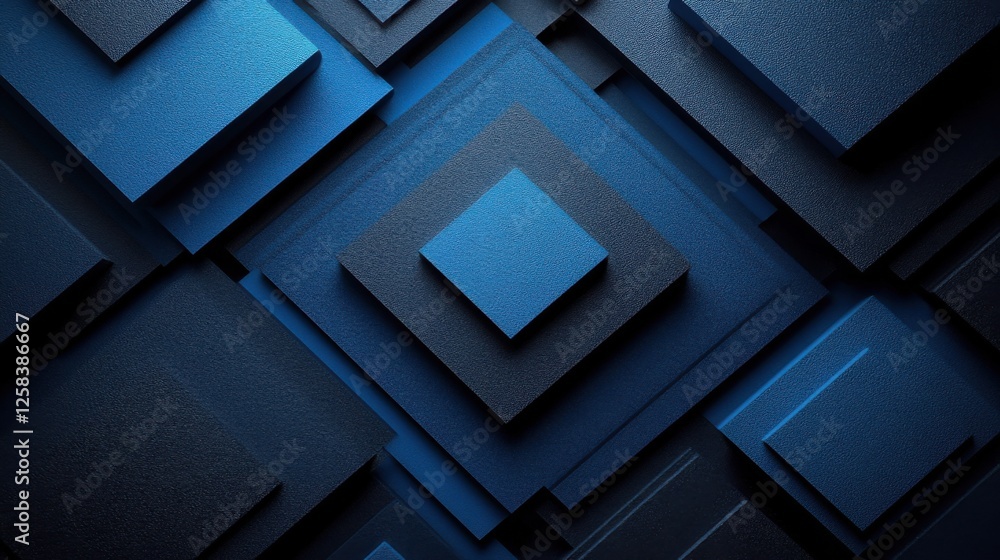 Abstract minimalist wallpaper with repetitive geometric shapes on Blue background. Featuring white space in the center for text, ideal for design templates and modern banners. Abstract minimalist wallpaper with repetitive geometric shapes on Blue background. Featuring white space in the center for text, ideal for design templates and modern banners.