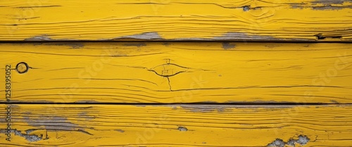 Wallpaper Mural Bright Yellow Weathered Wooden Plank Texture Ideal for Backgrounds and Design Projects. Torontodigital.ca