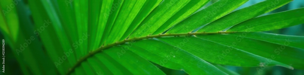Palm leaf texture close up natural tropical green leaf, leaf patterns, nature textures Palm leaf texture close up natural tropical green leaf, leaf patterns, nature textures