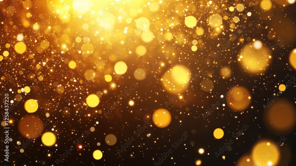 Enchanting Amber Radiance, A Shower of Golden Shimmering Illumination Enchanting Amber Radiance, A Shower of Golden Shimmering Illumination