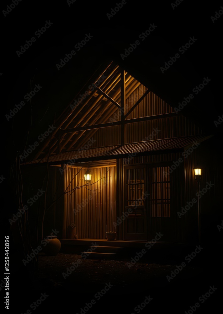 Brumisateur bamboo house background beautiful bamboo asian seaport baltic sea antebellum