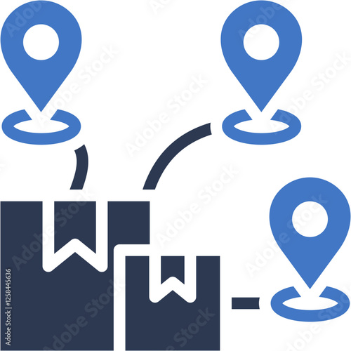 Shipping Route icon