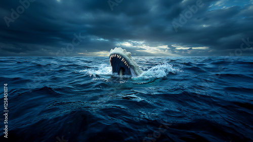 Fototapeta Naklejka Na Ścianę i Meble -   sea monster