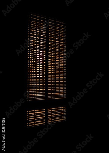 Blinds on the window bamboo house background beautiful bamboo asian seaport baltic sea antebellum