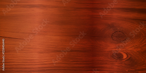 "A Polished Close-Up of Brown Wood with High Gloss Lacquer, Featuring a Smooth, Reflective Finish and Visible Natural Grain, Perfectly Combining Warmth and Retro Sophistication"
