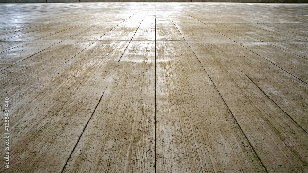 Smooth Wooden Floor Surface with Light Reflections and Details Smooth Wooden Floor Surface with Light Reflections and Details