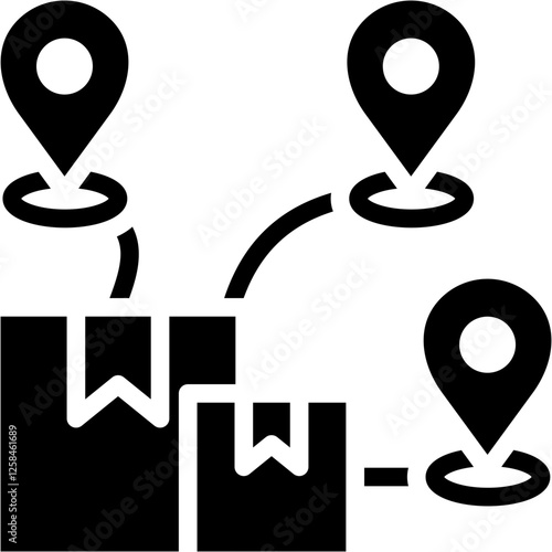 Shipping Route icon