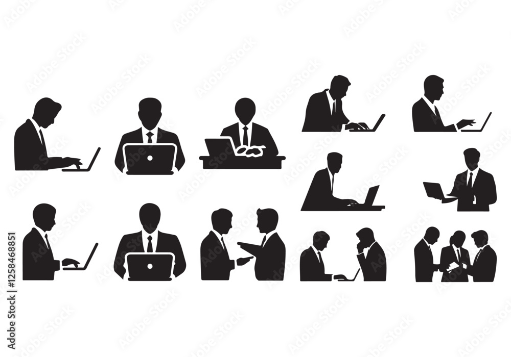 Business Professional Icon Bundle High-Quality Vector Illustrations for Projects Business Professional Icon Bundle High-Quality Vector Illustrations for Projects