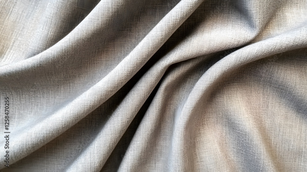 Fototapeta premium Soft Textured Fabric in Natural Shades for Versatile Design Projects
