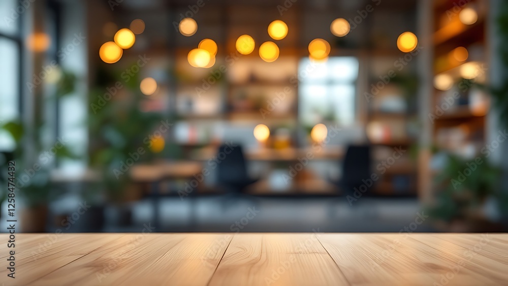 A blurry image of a room with a desk and a chair A blurry image of a room with a desk and a chair