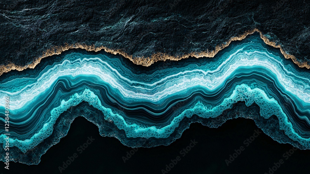 Teal agate stone texture background Teal agate stone texture background