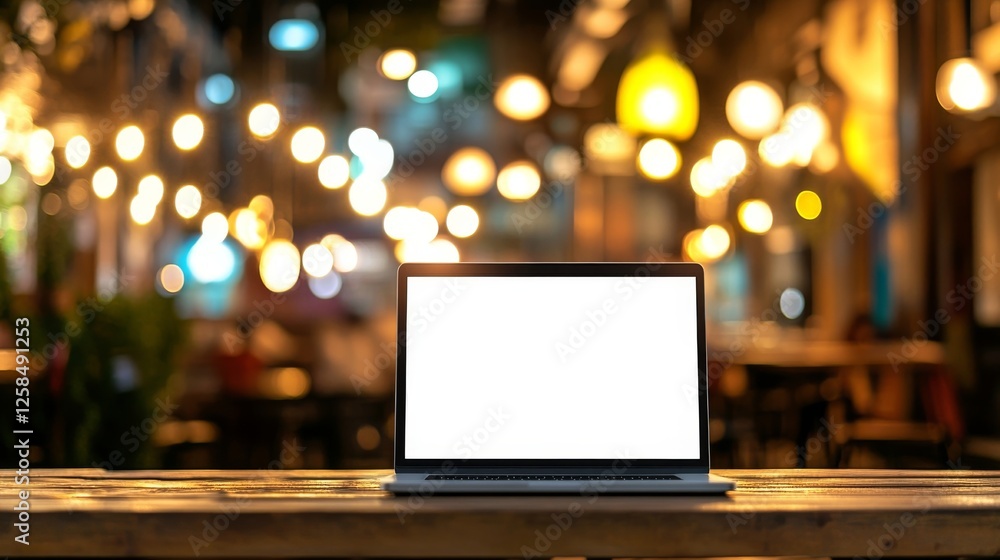 laptop on the street laptop on the street