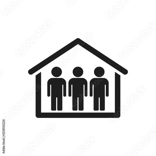 Group Housing Community Icon