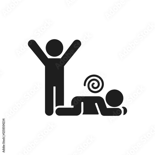 Winner Loser Contrast Icon