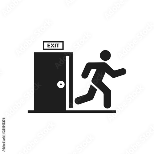 Emergency Escape Door Icon