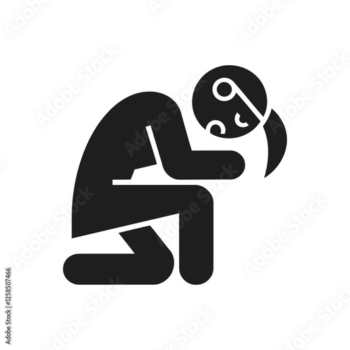 Mental Exhaustion State Icon