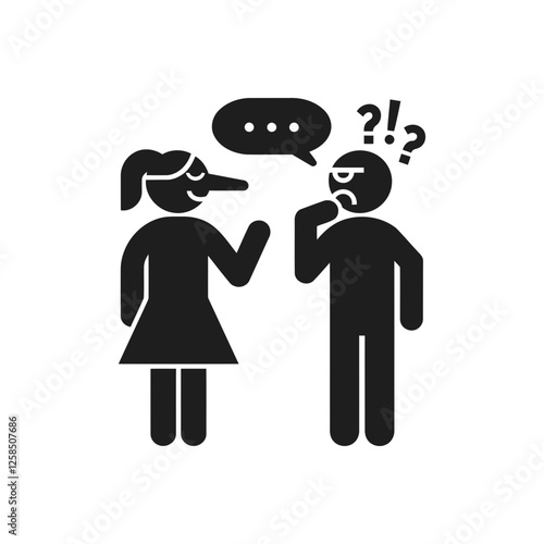 Communication Confusion Dialogue Icon