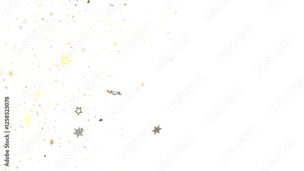Fototapeta premium Abstract Golden Glitter Burst