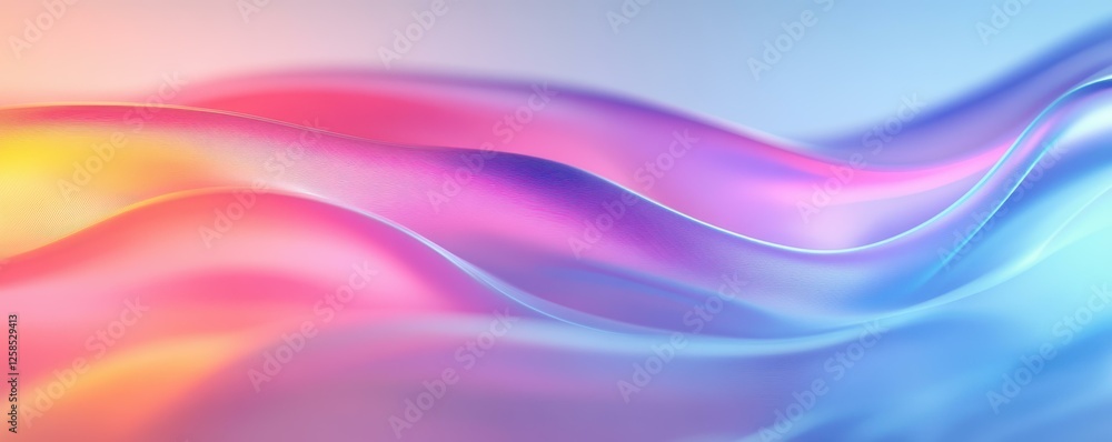 Abstract Flowing Soft Wave in Gentle Pastel Tones with Smooth Surface and Elegant Lines Design Abstract Flowing Soft Wave in Gentle Pastel Tones with Smooth Surface and Elegant Lines Design