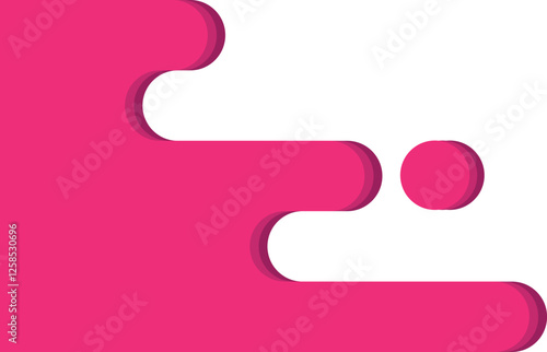 red paint and drops of blood, dripping paint on the wall, thick paint