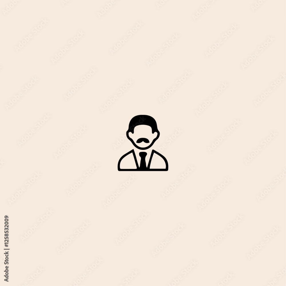 Doctor icon flat vector design. Doctor icon flat vector design.