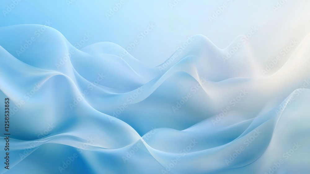 Dreamy blue waves flowing in soft gradients create a serene and calming background suitable for various creative projects and digital designs. Dreamy blue waves flowing in soft gradients create a serene and calming background suitable for various creative projects and digital designs.