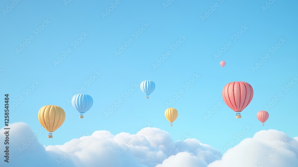 Fototapeta premium hot air balloon