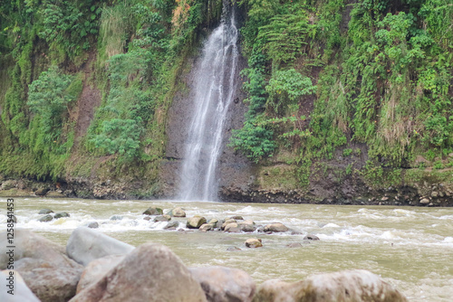 panoramic view of the Marmore waterfalls