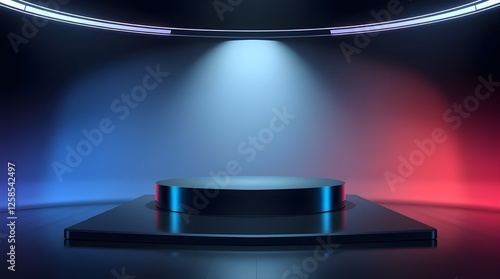 spotlight on stage