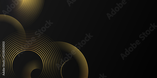 Gold abstract background for luxury brand. Modern golden background. geometric creative and minimal gradient concepts, for posters, banners, landing page. fresh color for presentation design. vector.