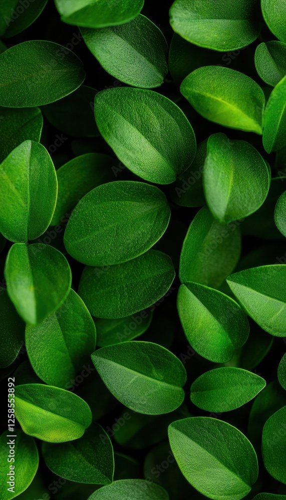 Close-up of vibrant green leaves, showcasing their rich textures and natural beauty. Close-up of vibrant green leaves, showcasing their rich textures and natural beauty.