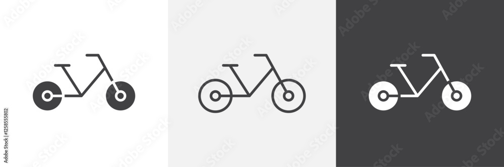 Biking icons graphics pack vectors. Biking icons graphics pack vectors.