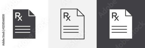 RX icons graphics pack vectors.
