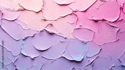 Wallpaper Mural Close up image of a pink and blue paint palette with various colors and textures Torontodigital.ca