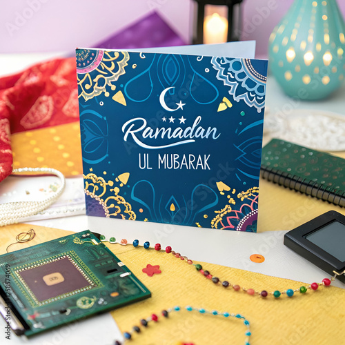 Ramadan ul Mubarak greetings cards 