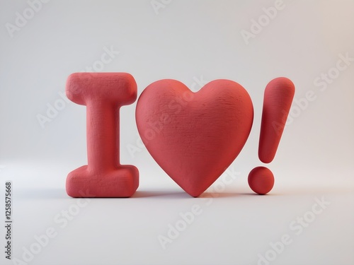 heart with letter 