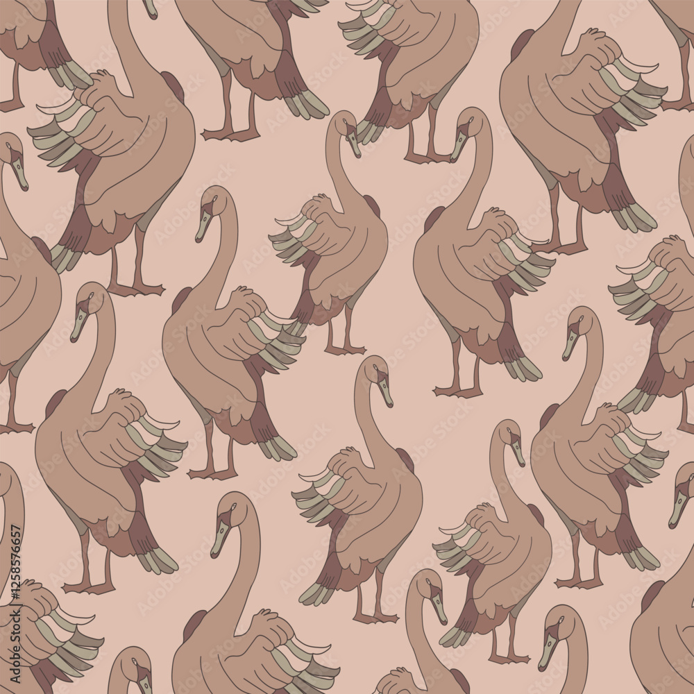 Pantone color of the year 2025,Mocha mouse, with a luxurious Swans in the lake, neutral hues can make a stunning statement on wallpaper.
Pantone color of the year 2025,Mocha mouse, with a luxurious Swans in the lake, neutral hues can make a stunning statement on wallpaper.