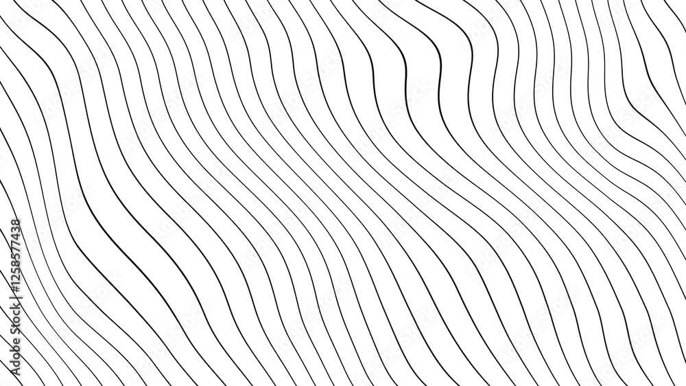 Abstract wave animation. Abstract wave animation.