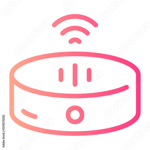 voice assistant gradient icon