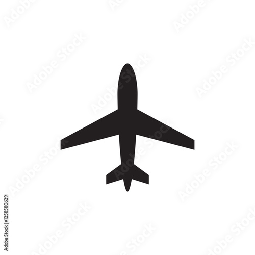 Plane Icon. Travel plane Icon Sign.