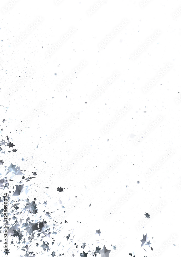 Fototapeta premium stars gold modern frame in 3d